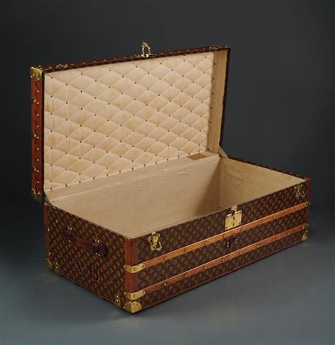 louis vuitton chest replica|original louis vuitton trunk.